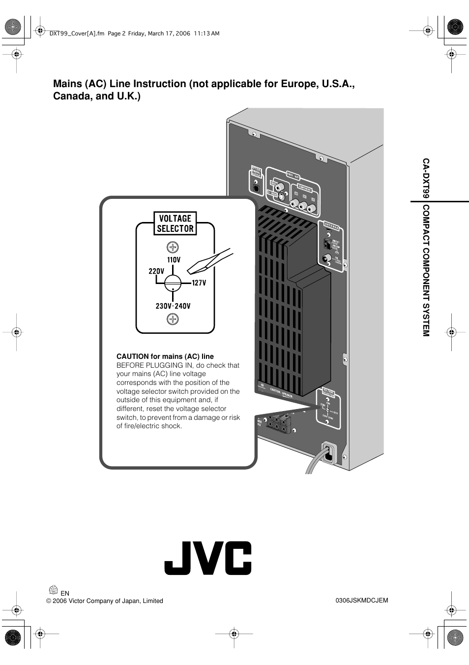 JVC DX-T66 User Manual | Page 356 / 356