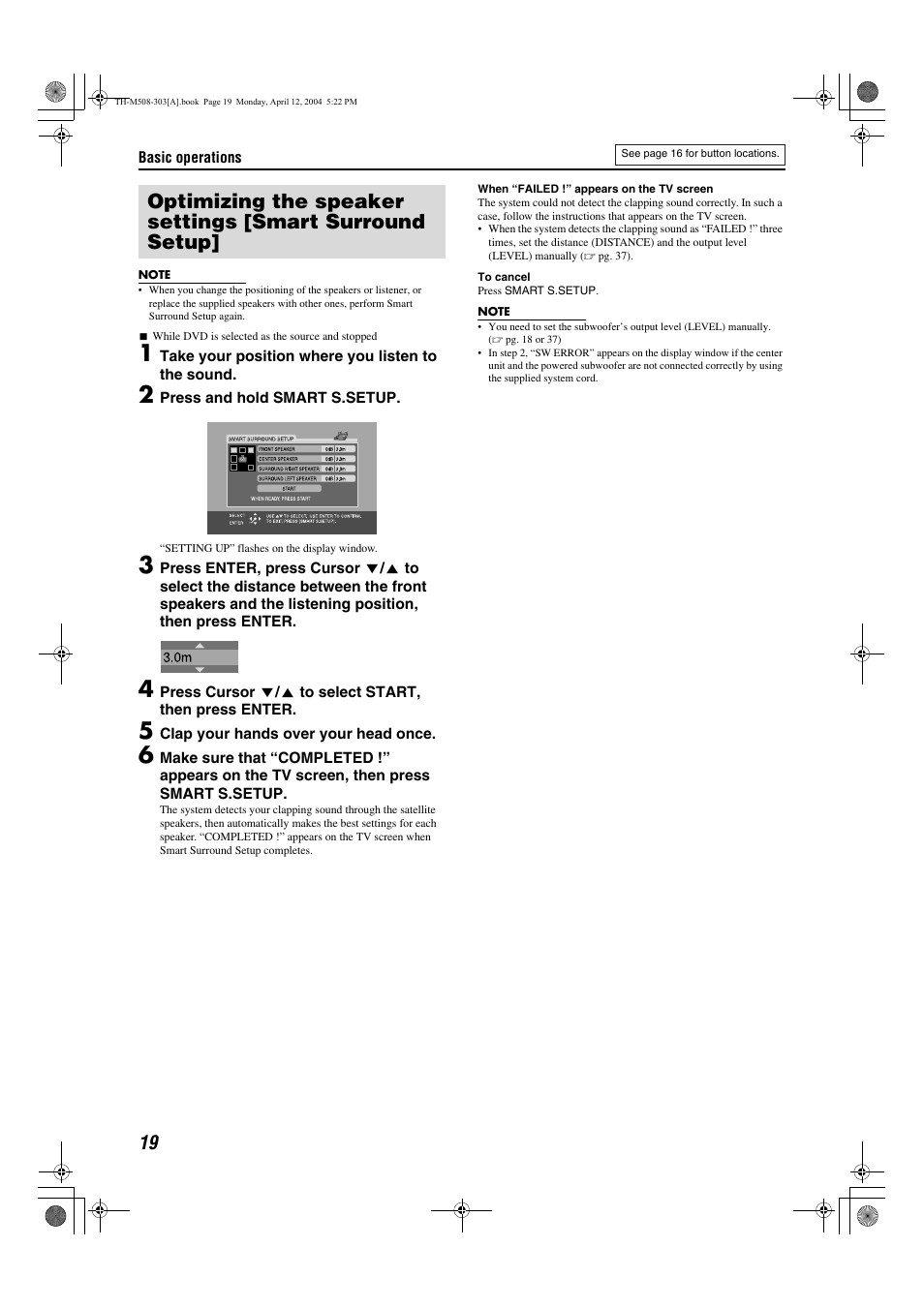 JVC TH-M508 User Manual | Page 22 / 52