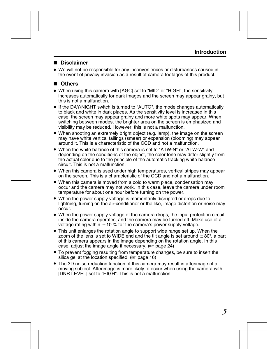 JVC TK-C2201WPE User Manual | Page 5 / 32