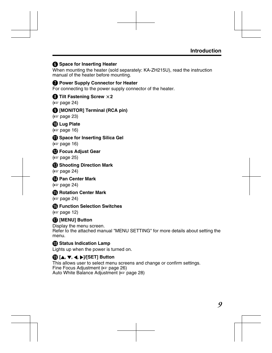 JVC TK-C2201WPE User Manual | Page 9 / 32