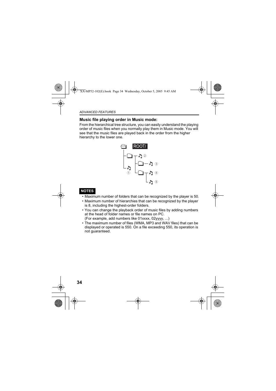 JVC XA-MP102A User Manual | Page 34 / 40