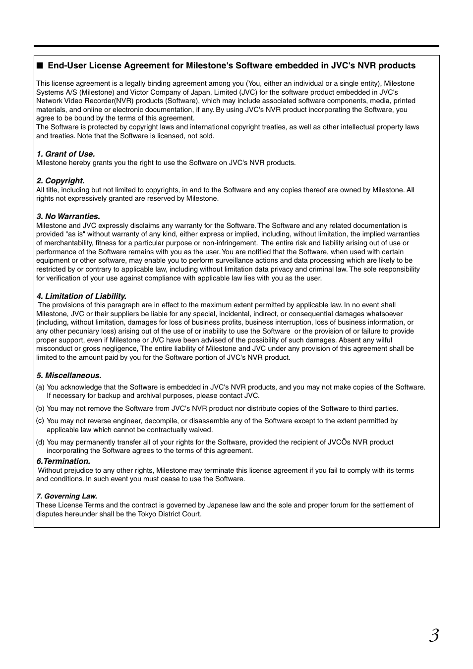 JVC LST0728-001C User Manual | Page 11 / 168