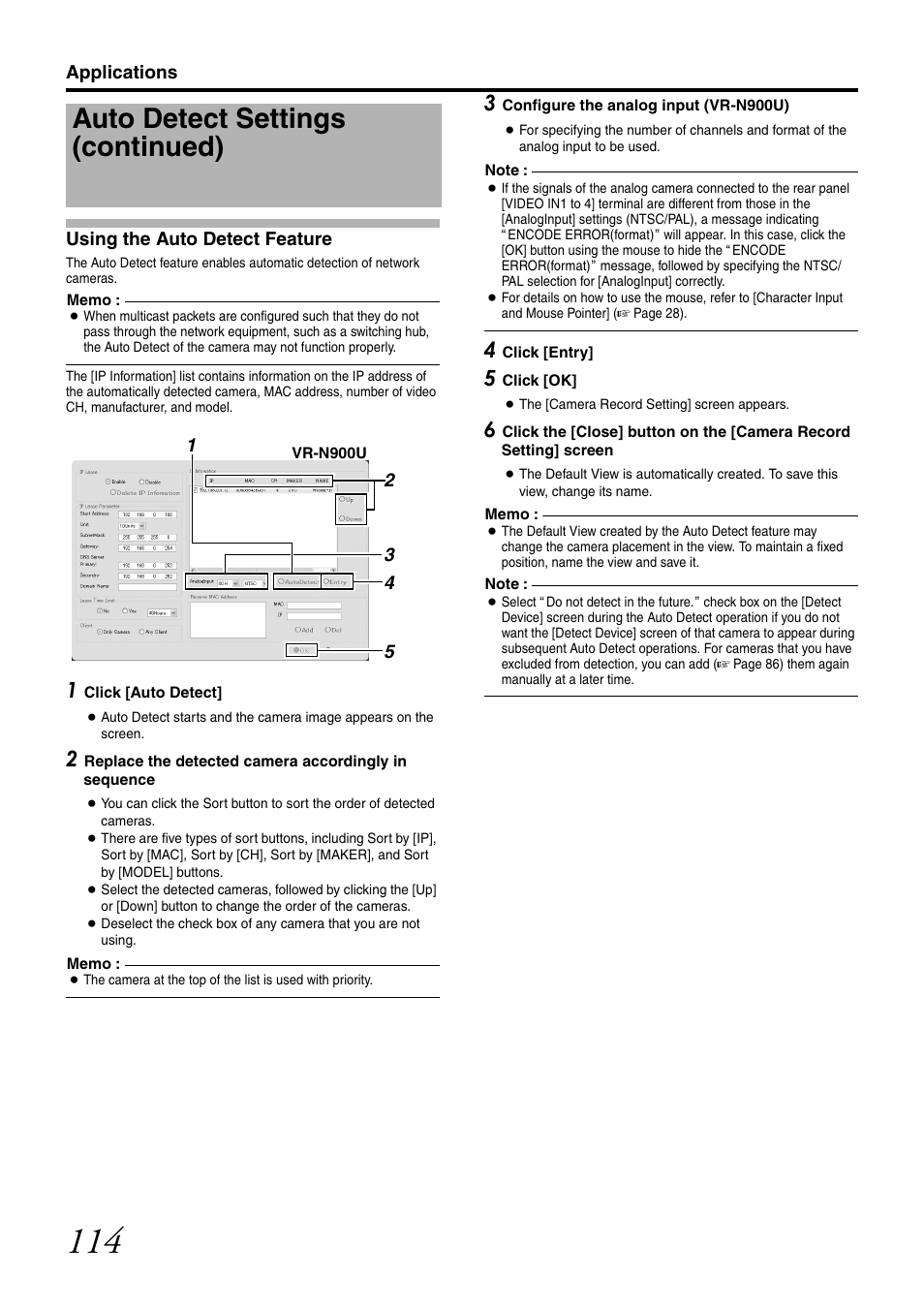 Auto detect settings (continued) | JVC LST0728-001C User Manual | Page 122 / 168
