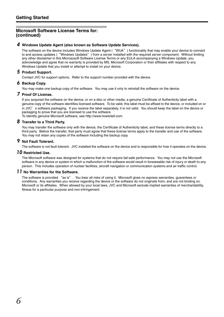 JVC LST0728-001C User Manual | Page 14 / 168
