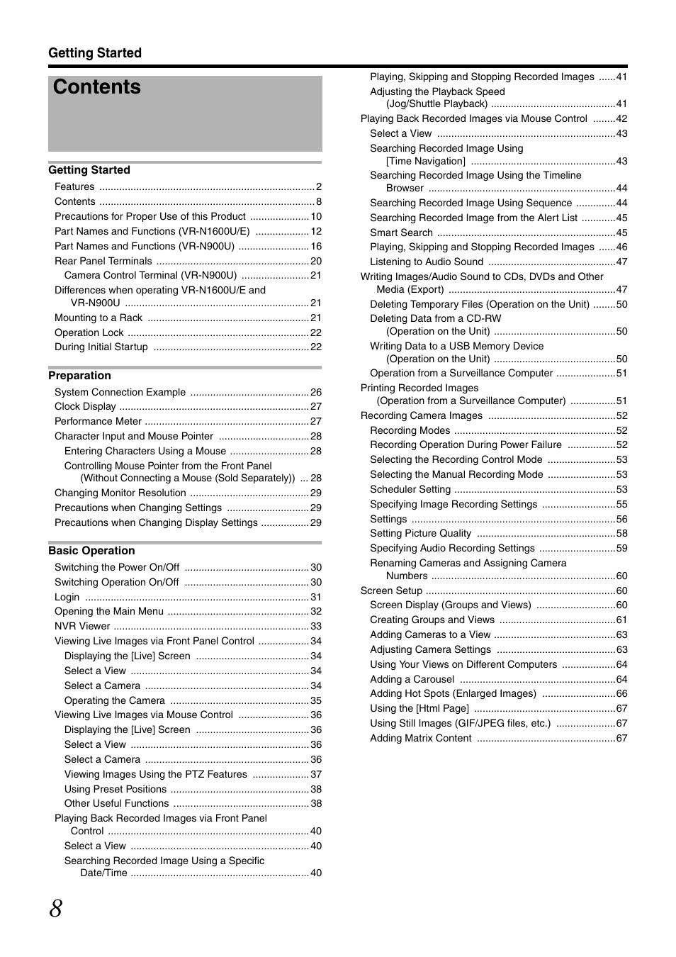 JVC LST0728-001C User Manual | Page 16 / 168