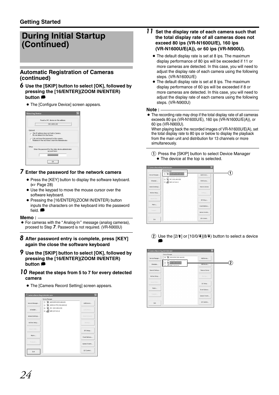 During initial startup (continued) | JVC LST0728-001C User Manual | Page 32 / 168