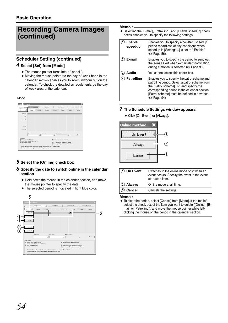 Recording camera images (continued) | JVC LST0728-001C User Manual | Page 62 / 168