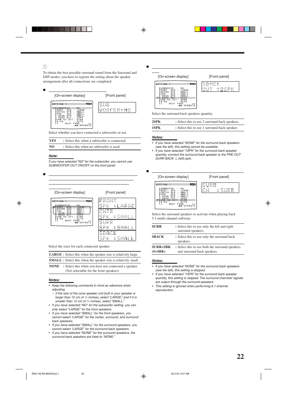 JVC RX-8020VBK User Manual | Page 25 / 64