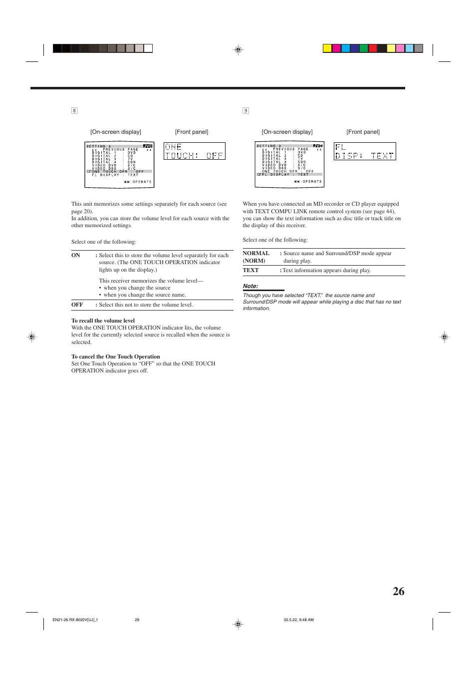 JVC RX-8020VBK User Manual | Page 29 / 64