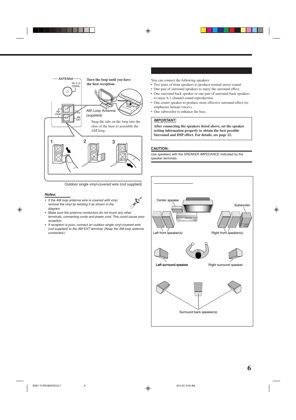 JVC RX-8020VBK User Manual | Page 9 / 64