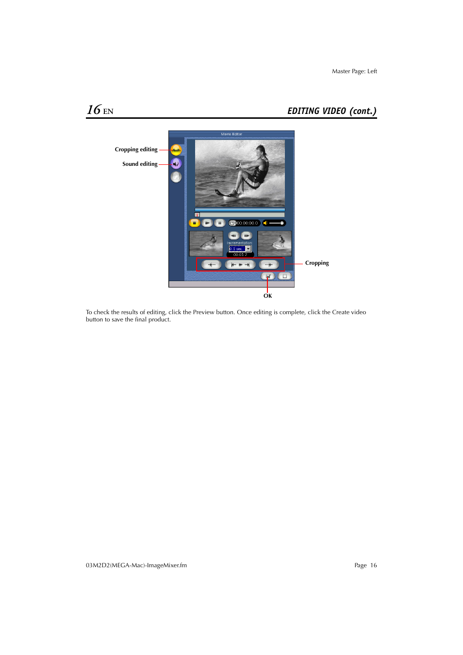 Editing video (cont.) | JVC LYT1015 User Manual | Page 16 / 22