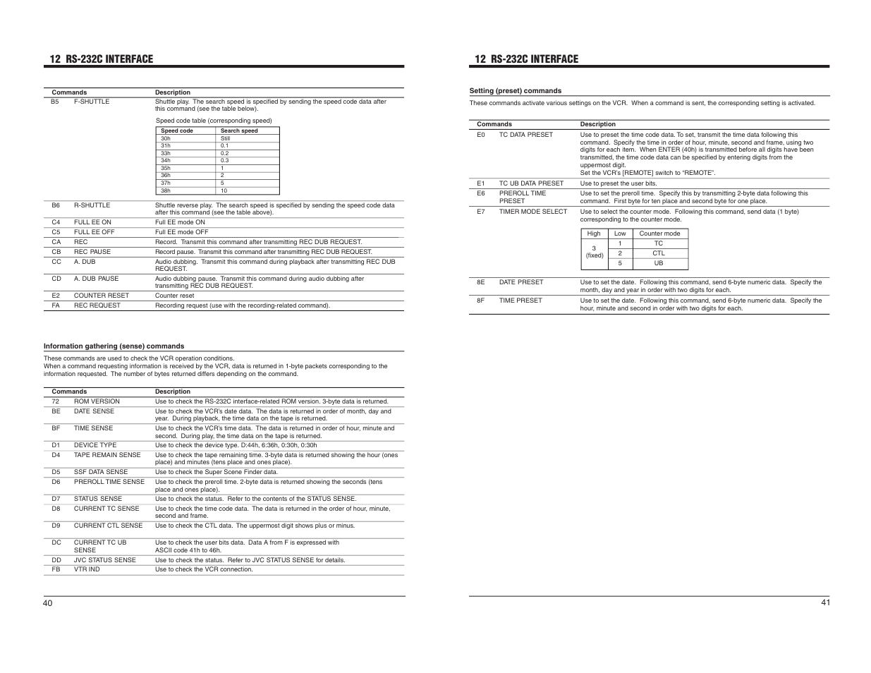 JVC BR-DV600UA User Manual | Page 22 / 26