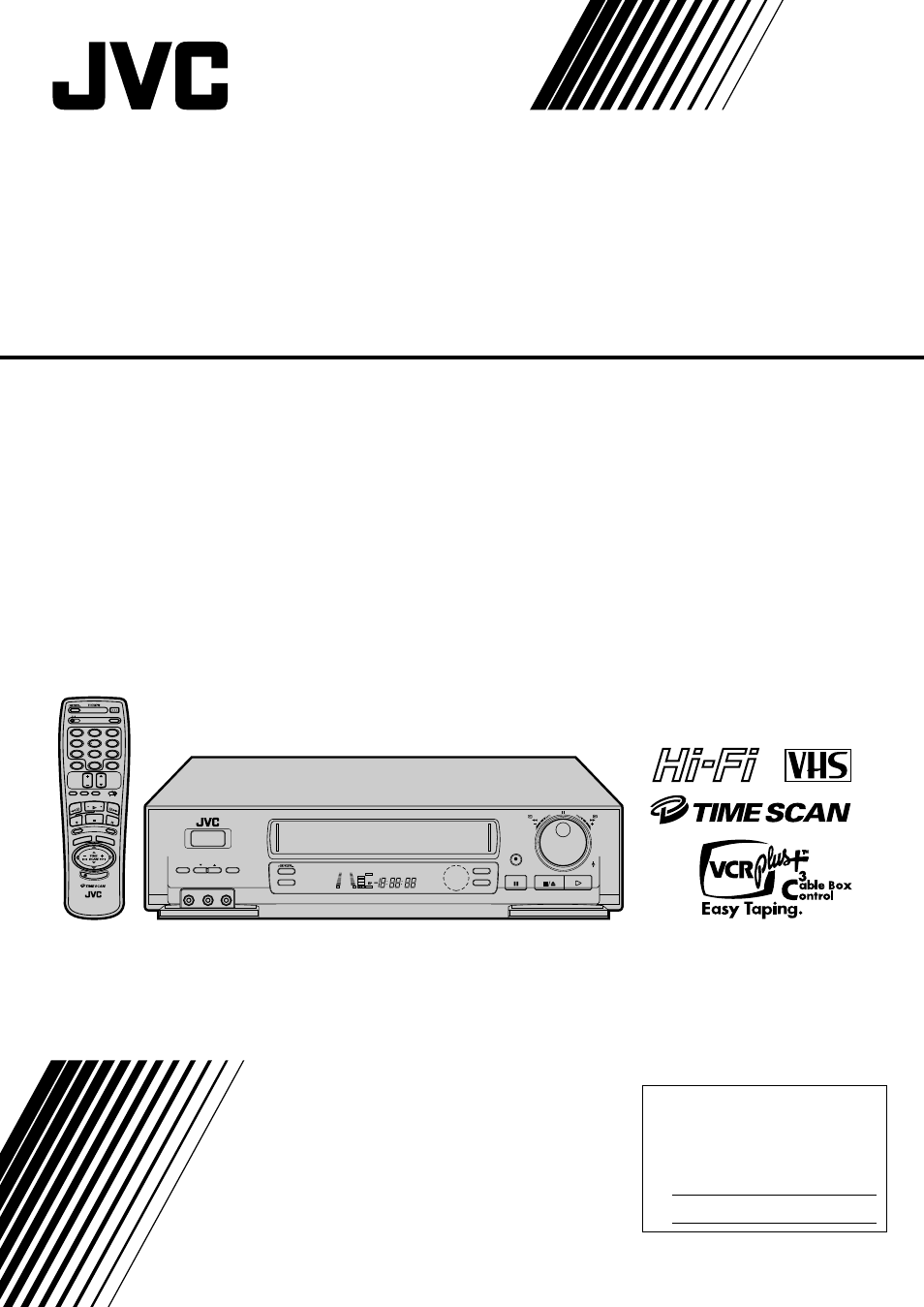 JVC HR-DD840U User Manual | 72 pages