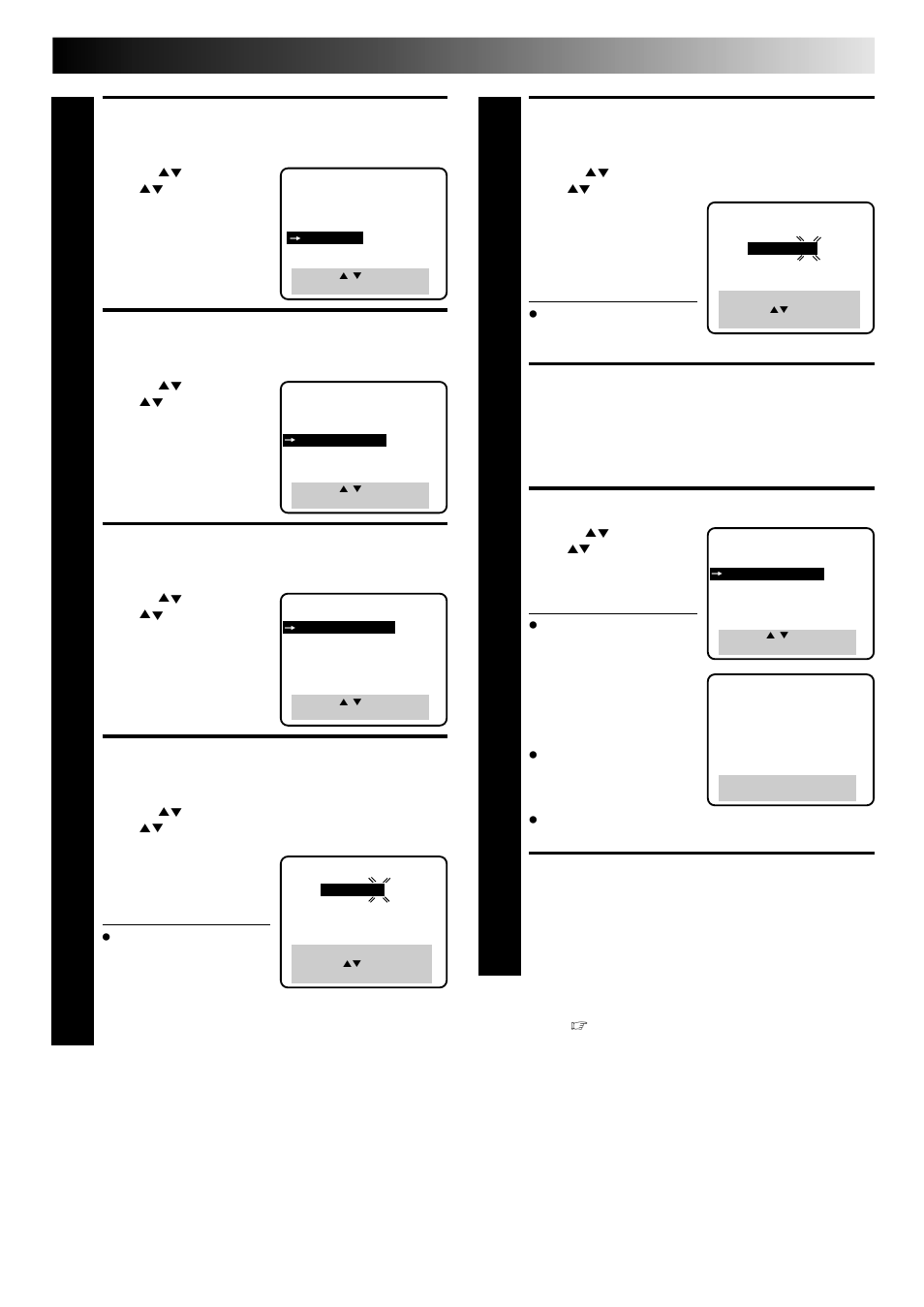 Access custom set screen, Access vcr plus+ set-up screen, Access guide channel set screen | Input guide channel number, Input receiving channel number, Return to vcr plus+ set-up screen, Check input data, Return to normal screen | JVC HR-DD840U User Manual | Page 19 / 72