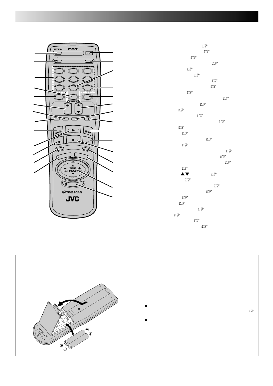 Index (cont.), Remote control | JVC HR-DD840U User Manual | Page 66 / 72