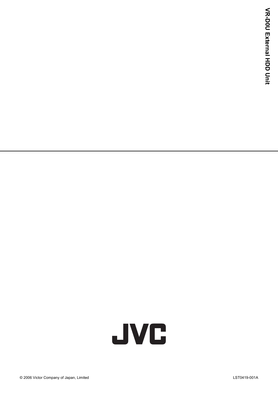 JVC VR-D0U User Manual | Page 36 / 36