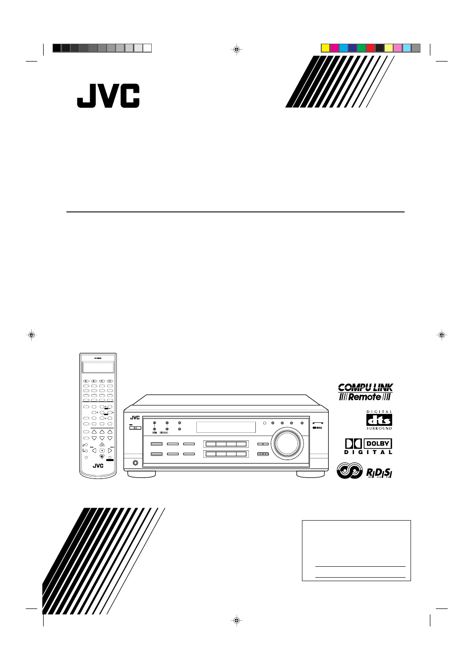 JVC RX-7012RSL User Manual | 44 pages