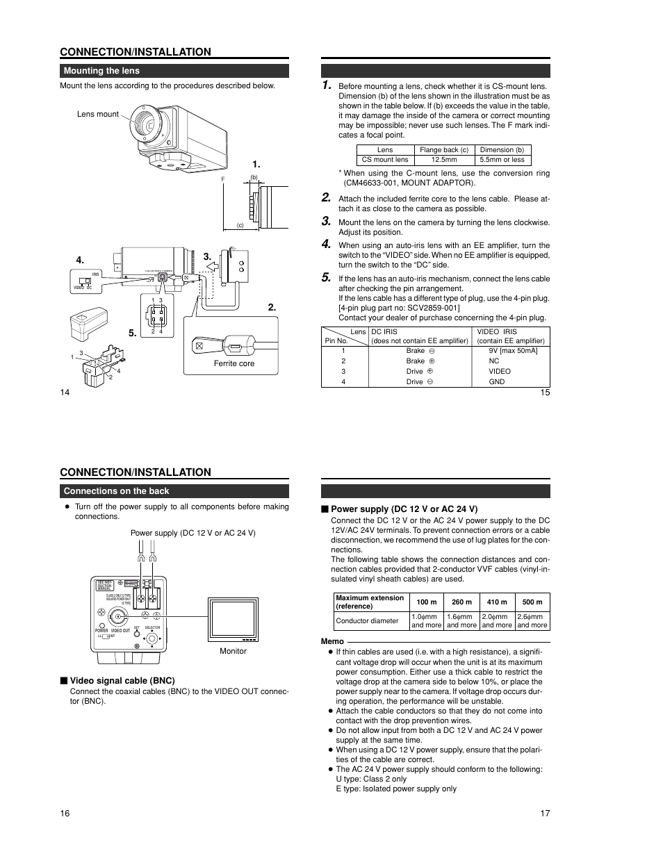 Connection/installation | JVC TK-WD310 User Manual | Page 6 / 12