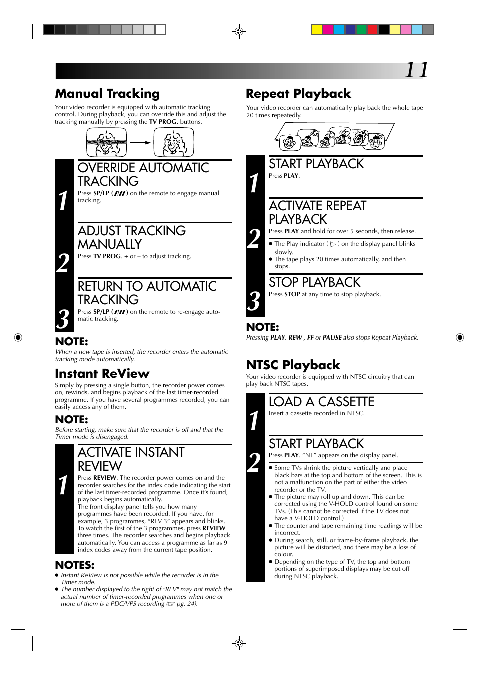 JVC HR-J438E User Manual | Page 11 / 40