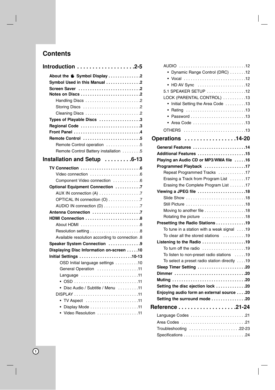 JVC XV-THG30 User Manual | Page 4 / 28