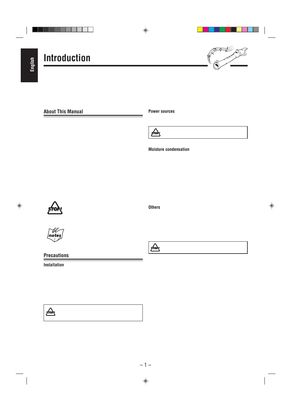 Introduction | JVC CA-MXG50 User Manual | Page 6 / 34