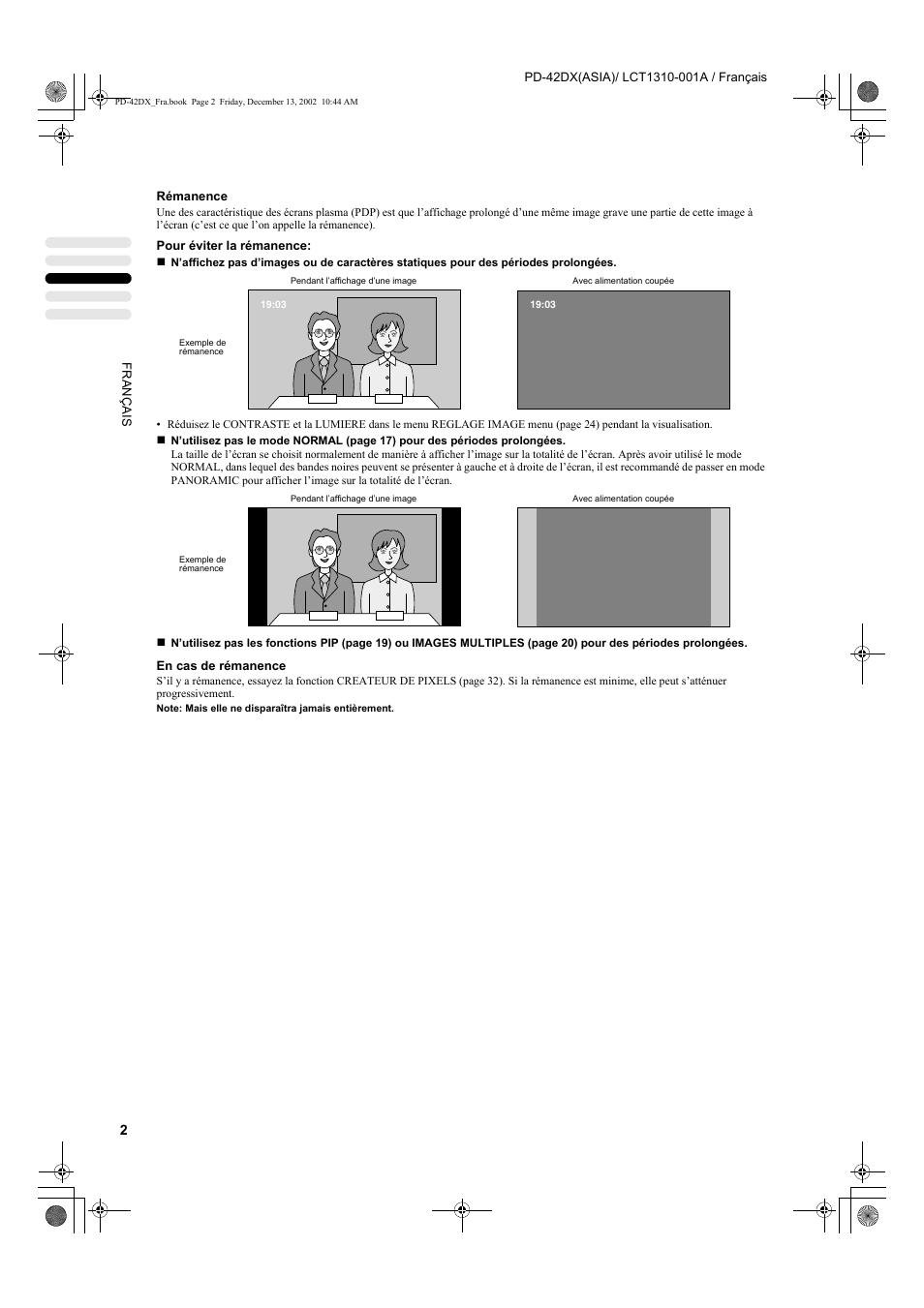JVC PD-42DX  RU User Manual | Page 88 / 217