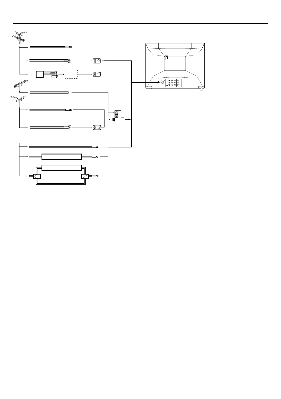 Antenna/catv connections | JVC AV 24F702 User Manual | Page 11 / 24