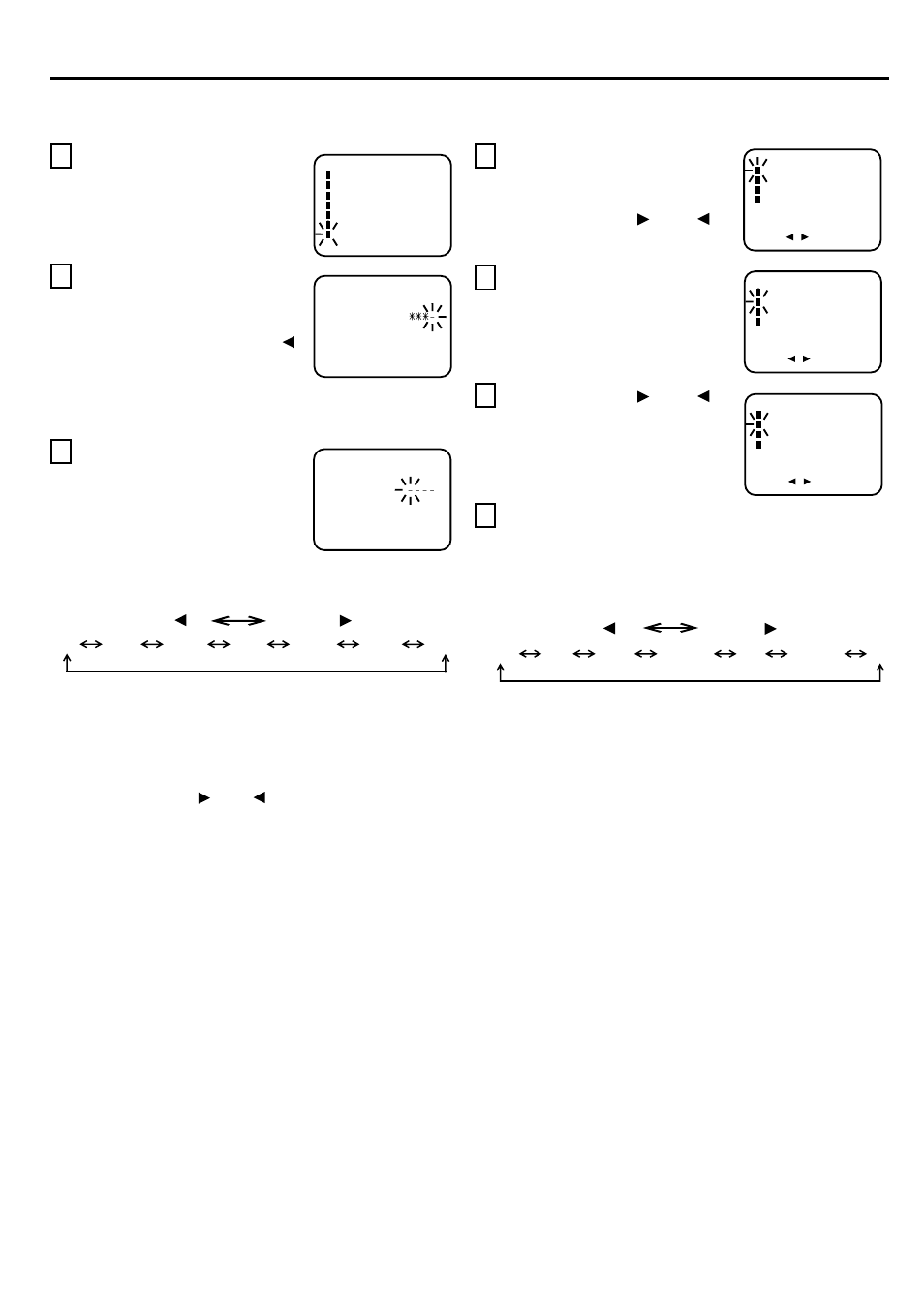 Setting v-chip, Tv rating, Movie rating | JVC AV 24F702 User Manual | Page 16 / 24