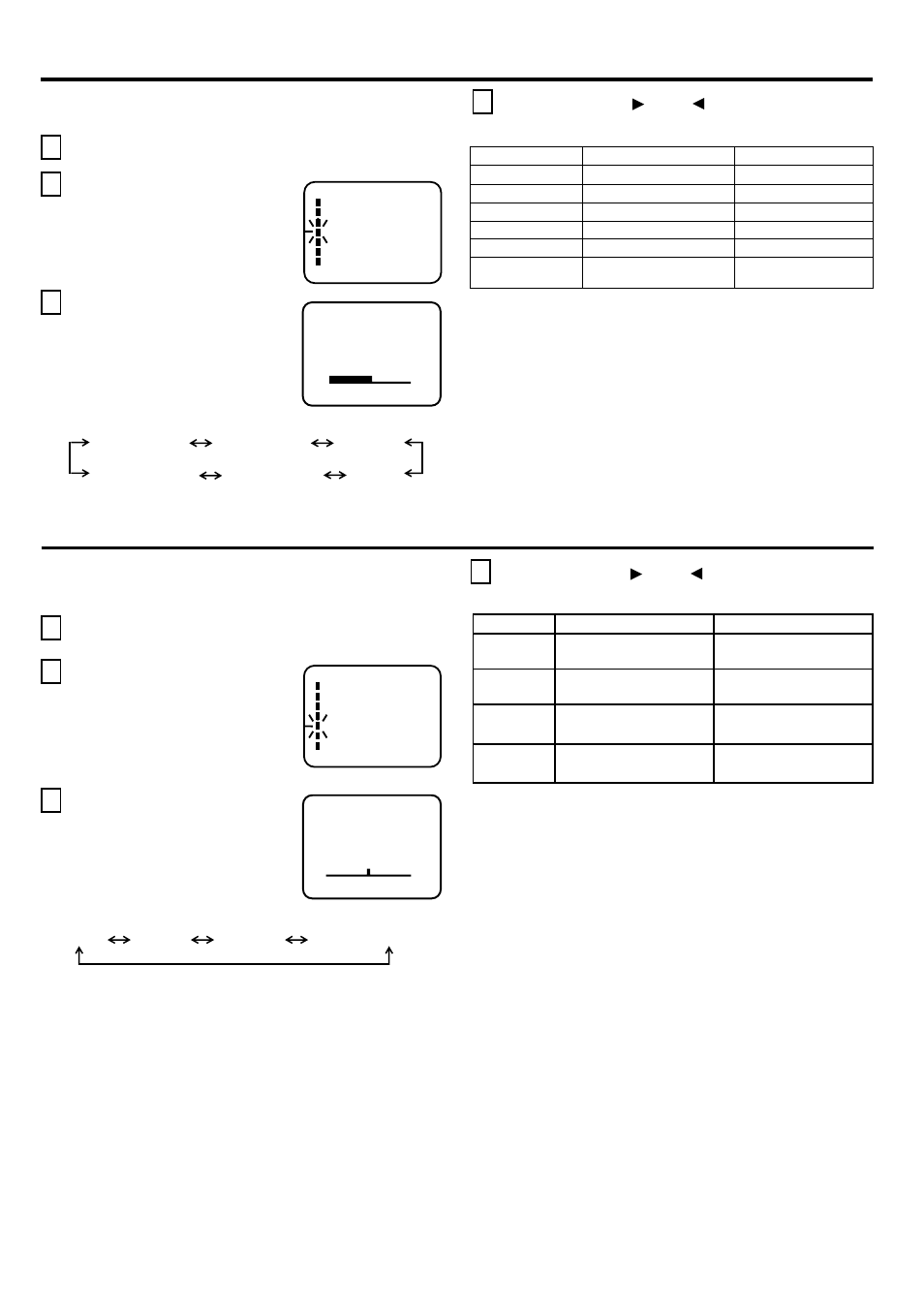 Picture adjustments, Sound adjustments | JVC AV 24F702 User Manual | Page 19 / 24