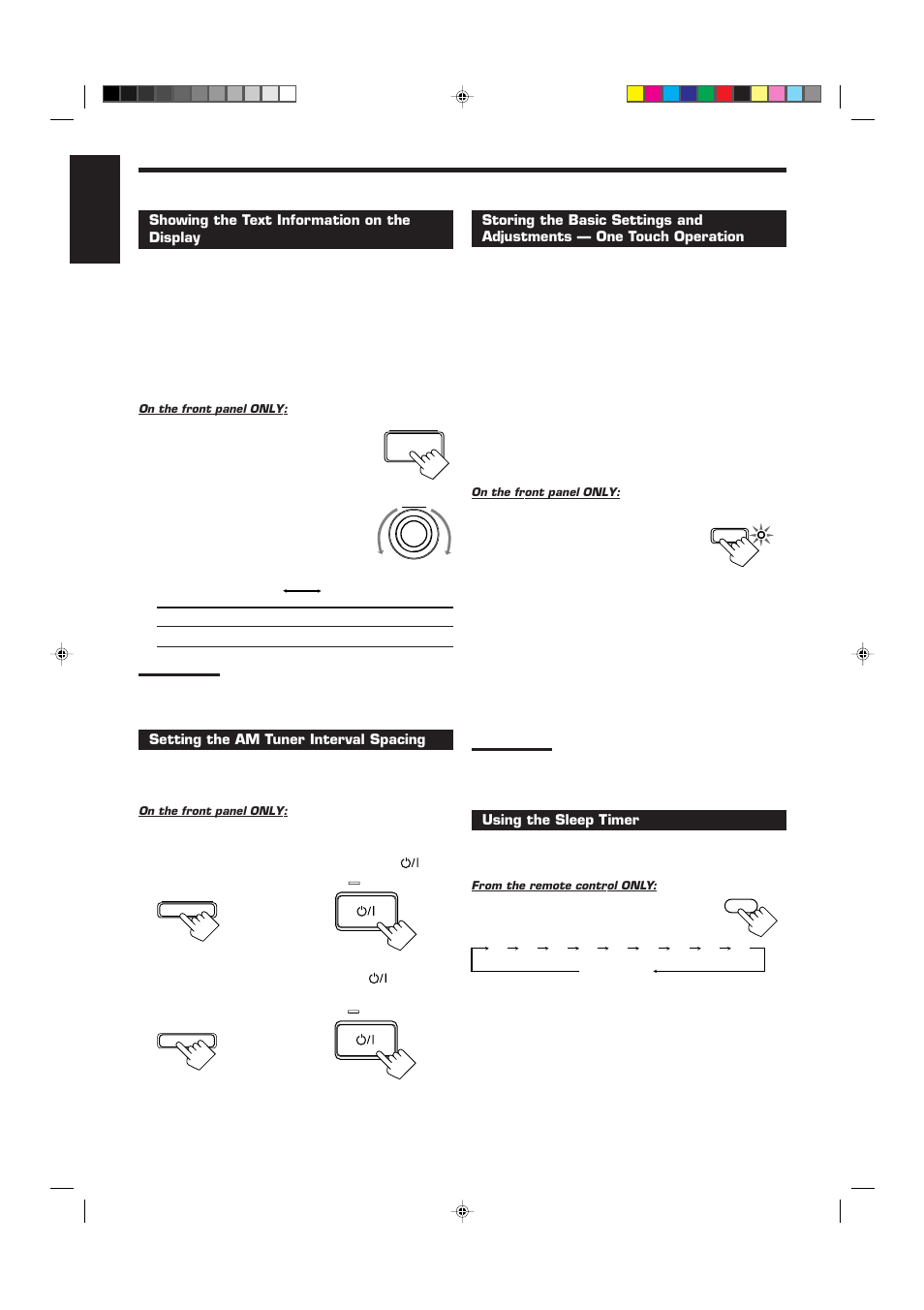English | JVC RX-7001PGD User Manual | Page 20 / 58