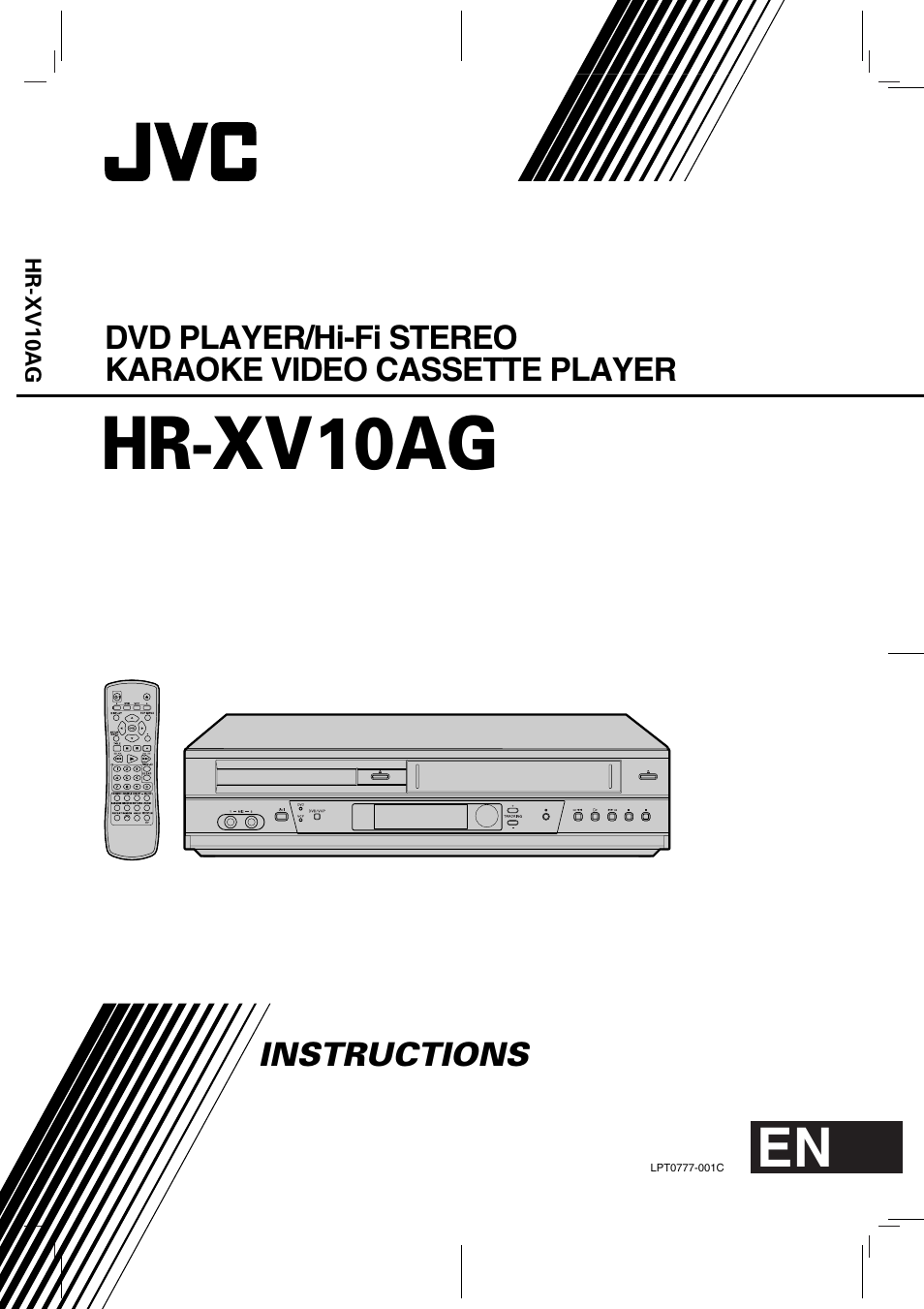 JVC HR-XV10AG User Manual | 32 pages