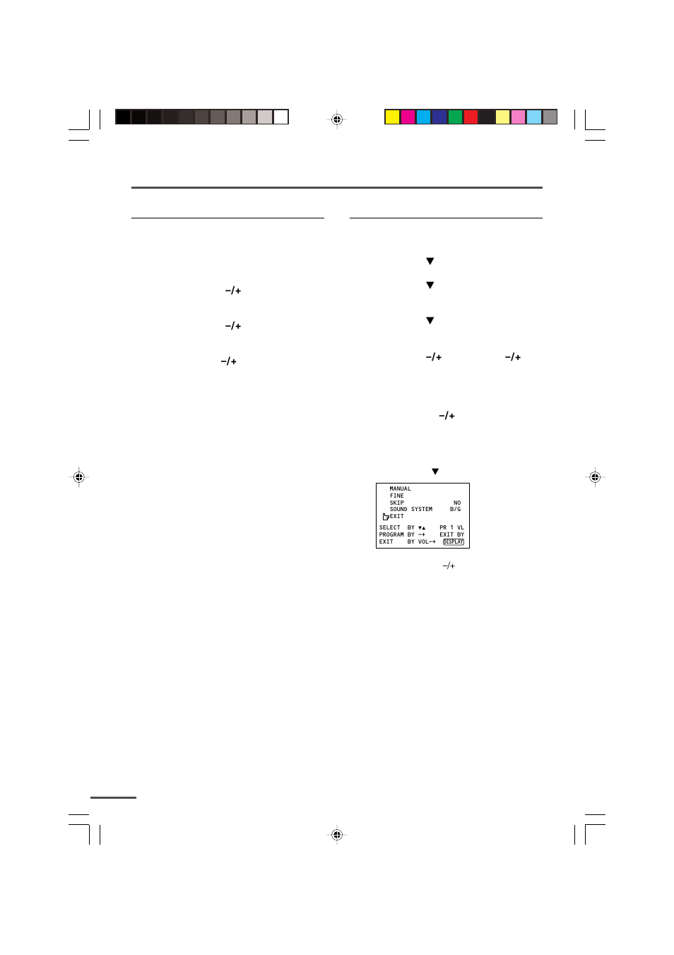 Using the buttons on the tv | JVC LCT1064-001A-H User Manual | Page 18 / 20