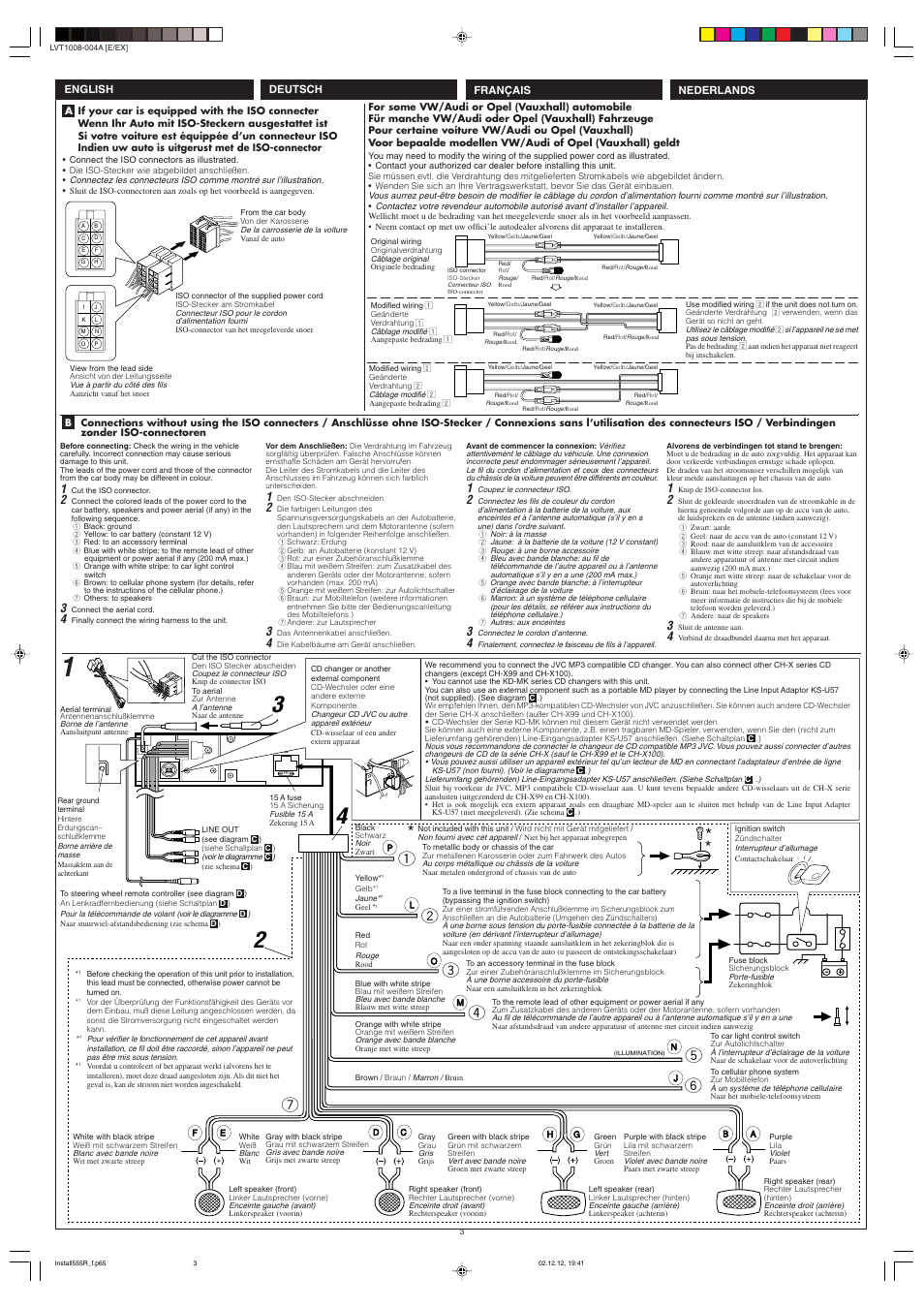 Français deutsch nederlands english | JVC KD-LX555R User Manual | Page 55 / 58