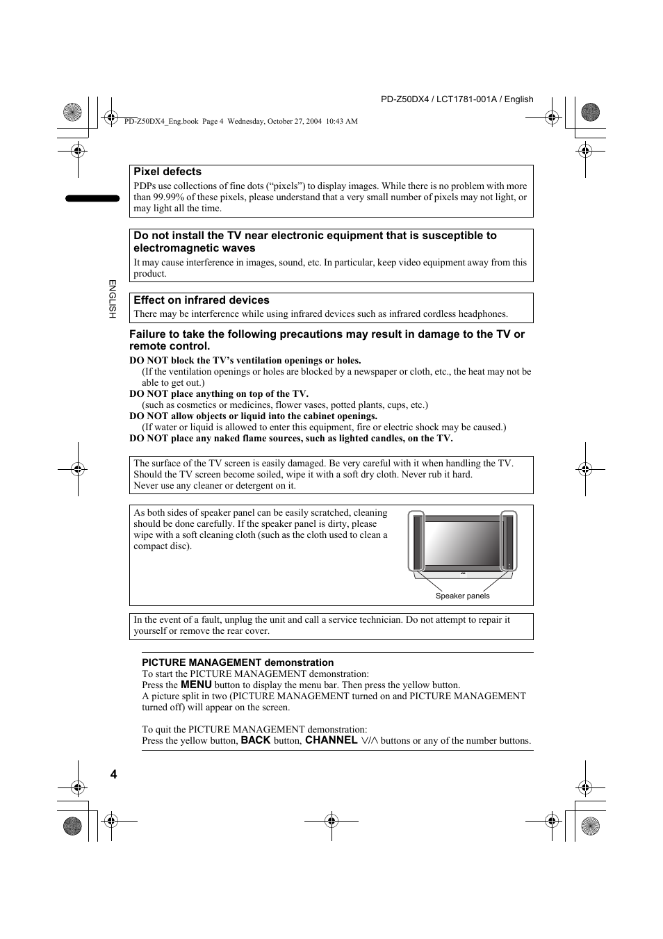 JVC 1104MKH-CR-VP User Manual | Page 6 / 60