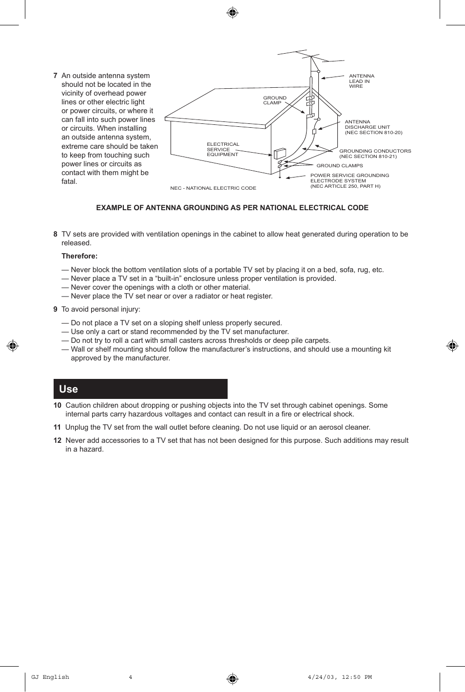 JVC AV 36FA54 User Manual | Page 4 / 56