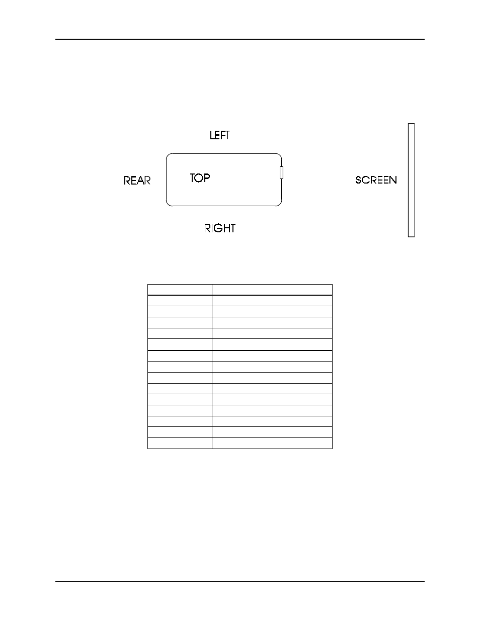 Installation, Air flow and maintenance clearances, Air flow | R 2. installation, Air flow and maintenance clearances -1, Air flow -1, Right and left orientation | JVC CB100 User Manual | Page 15 / 128