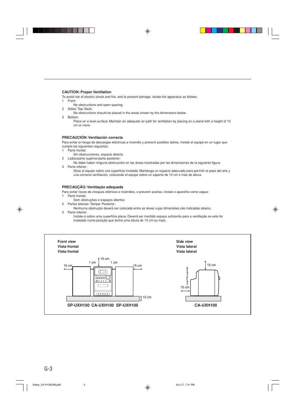 JVC CA-UXH100 User Manual | Page 30 / 80