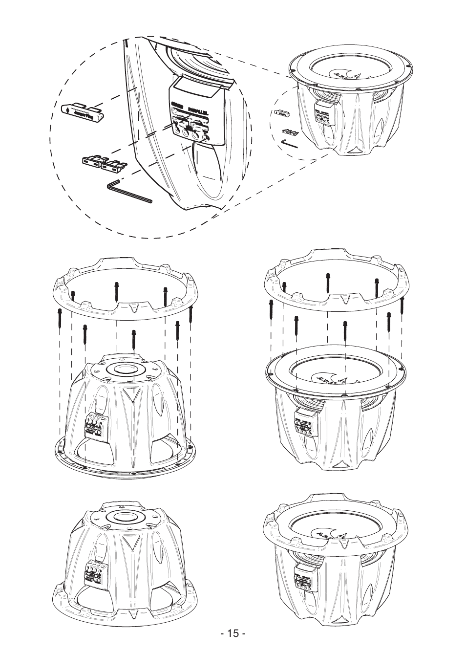 JVC ARSENAL CS-AW8240 User Manual | Page 15 / 16