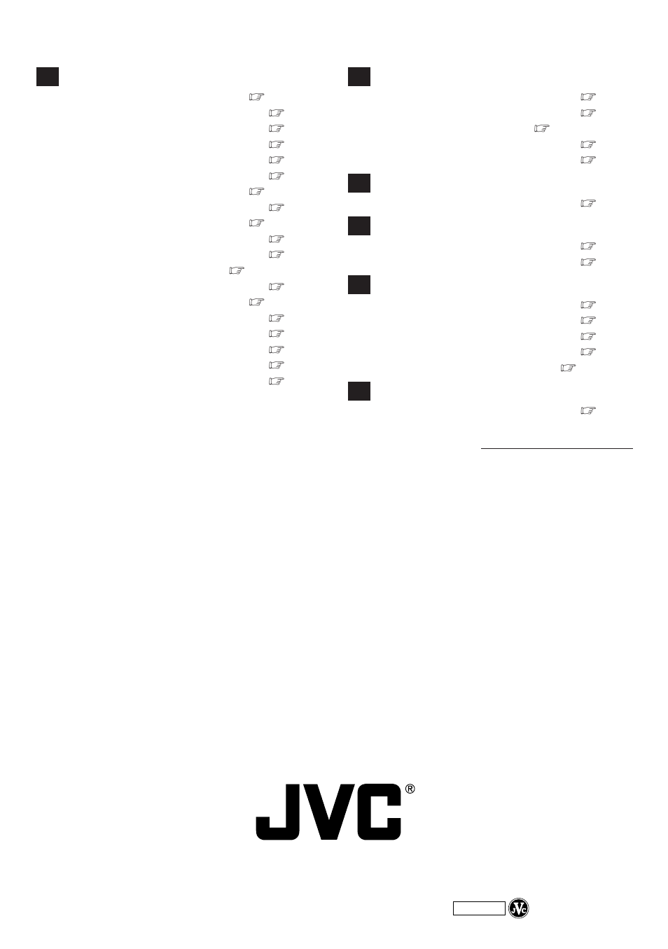 JVC GR-DVL1020 User Manual | Page 2 / 88