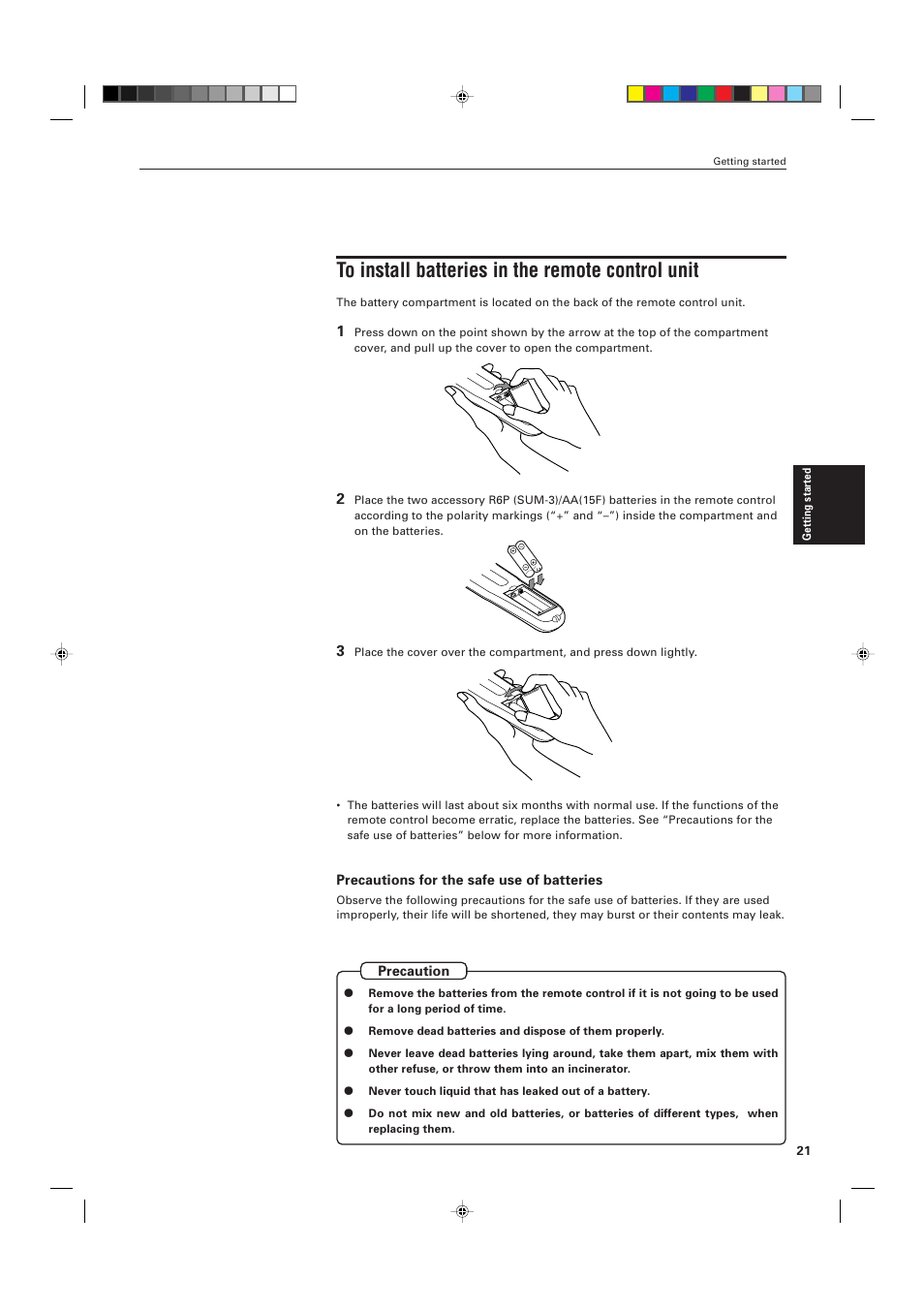 JVC XV-D705GD User Manual | Page 23 / 113