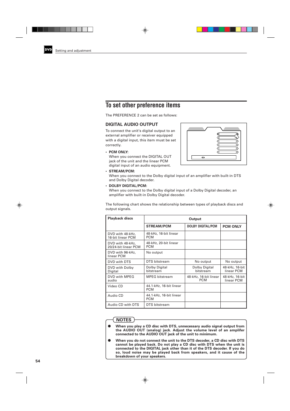 Digital audio output | JVC XV-D705GD User Manual | Page 56 / 113