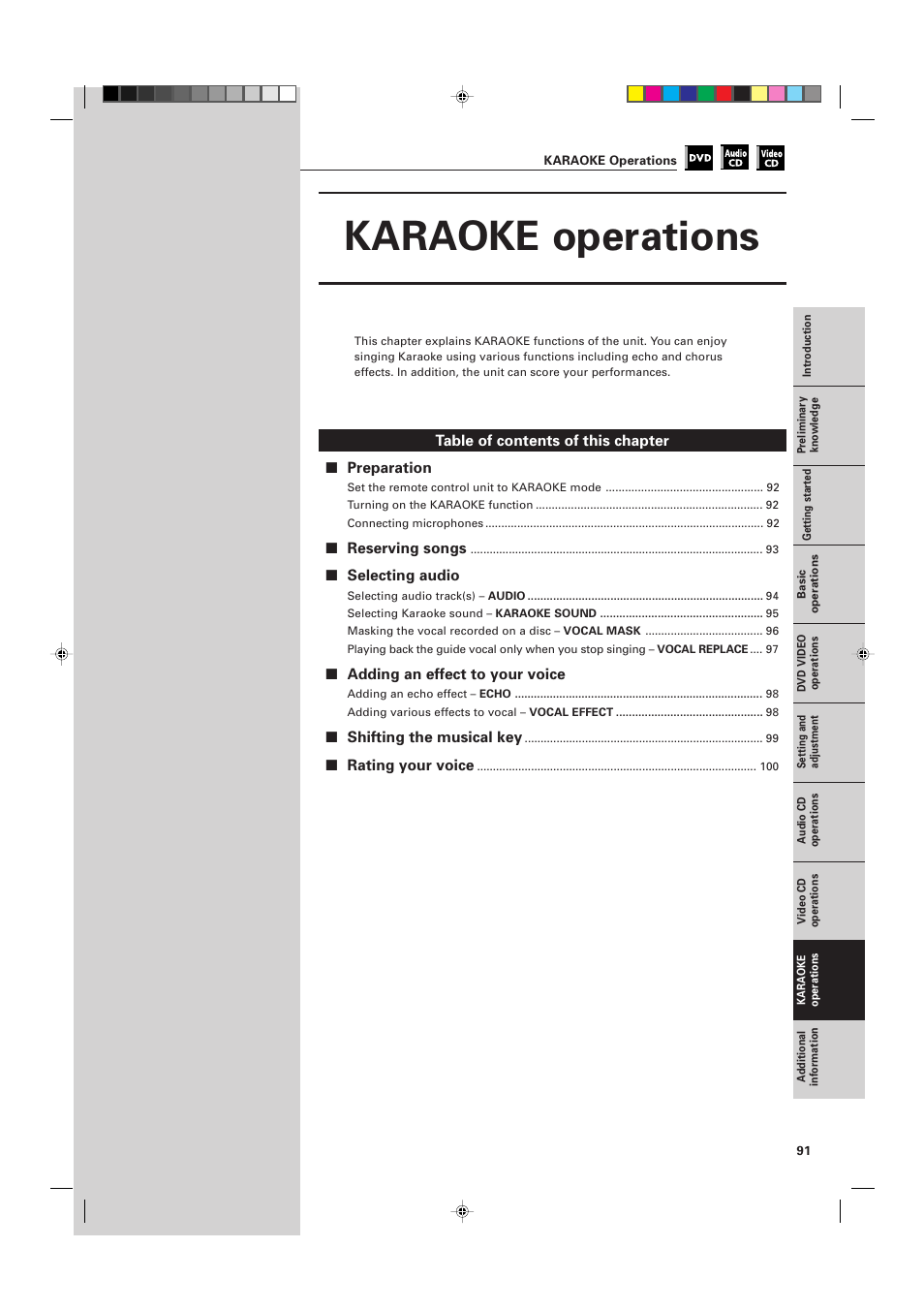 Karaoke operations | JVC XV-D705GD User Manual | Page 93 / 113