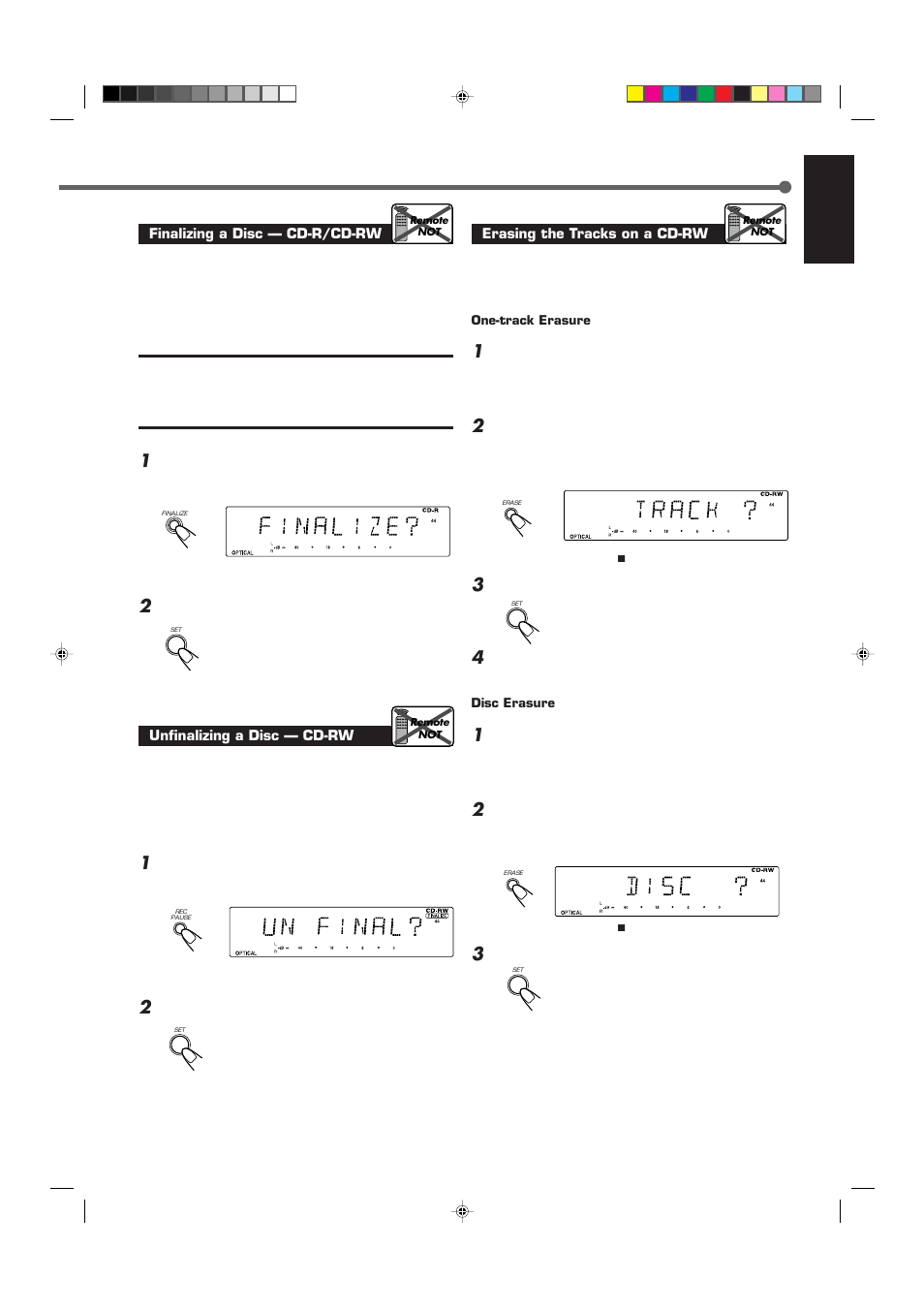 JVC XL-R910SL User Manual | Page 17 / 22