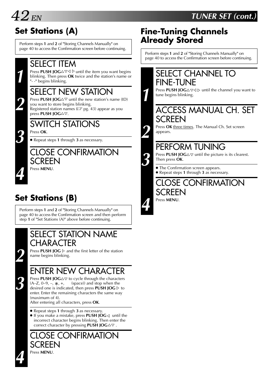 JVC HR-DD949EE User Manual | Page 42 / 52