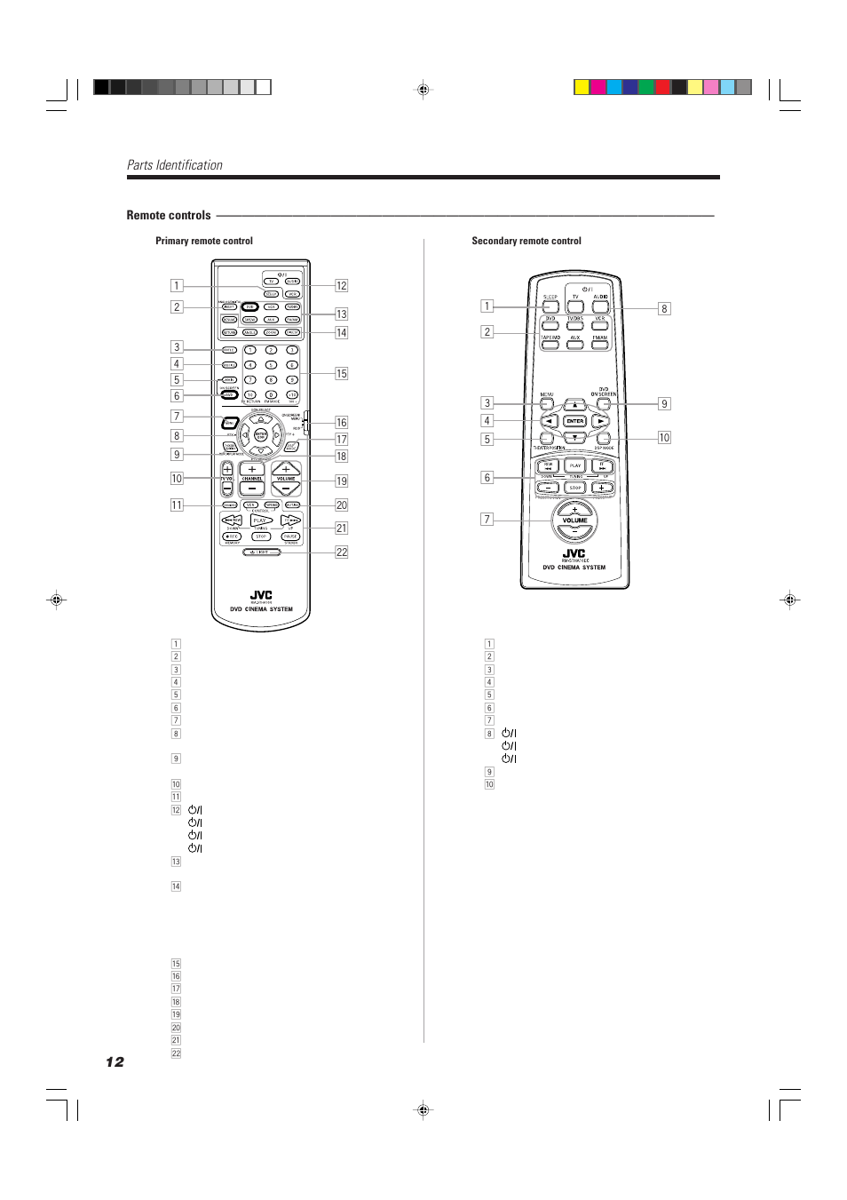 JVC TH-A10R User Manual | Page 16 / 68