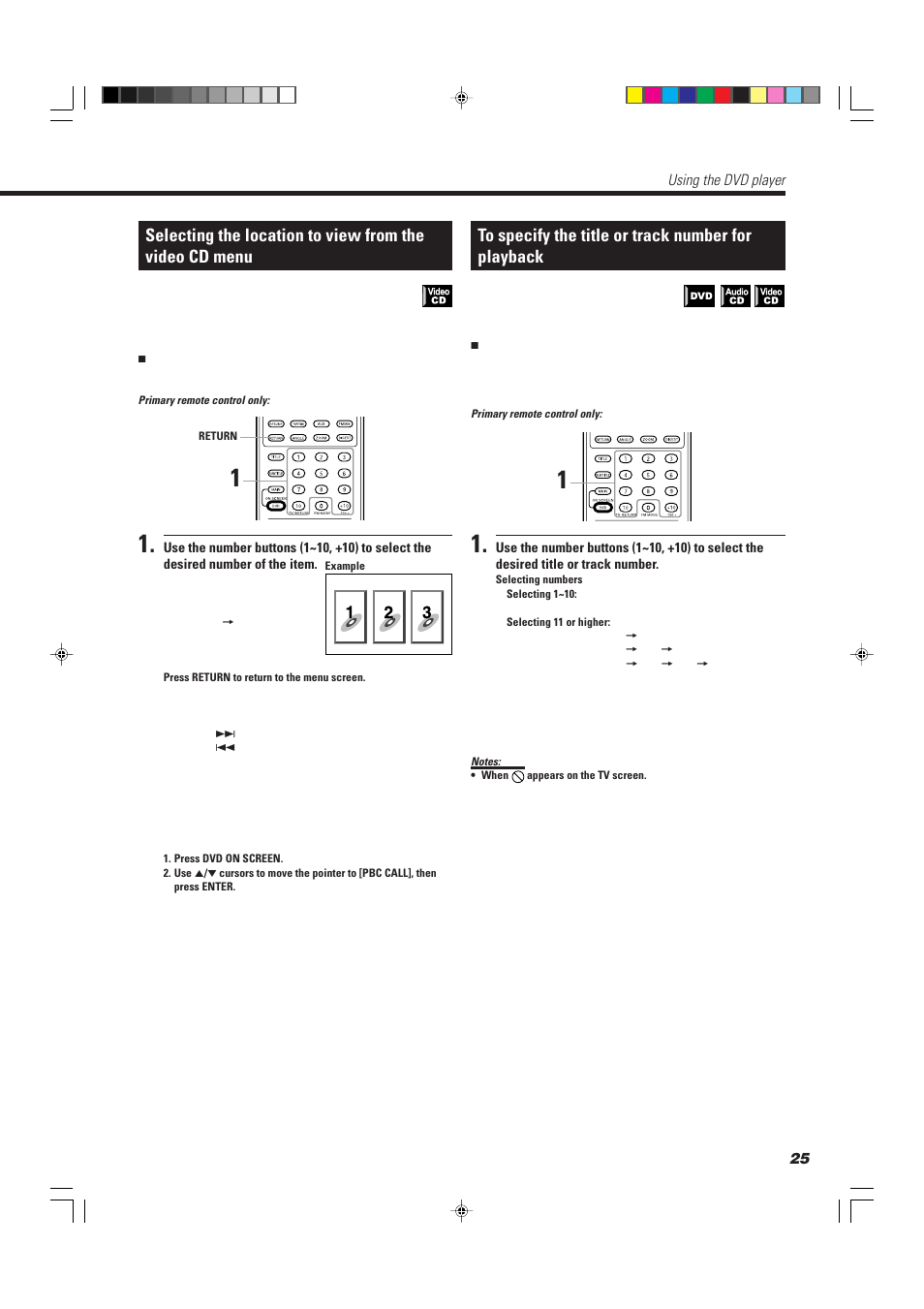 Using the dvd player | JVC TH-A10R User Manual | Page 29 / 68