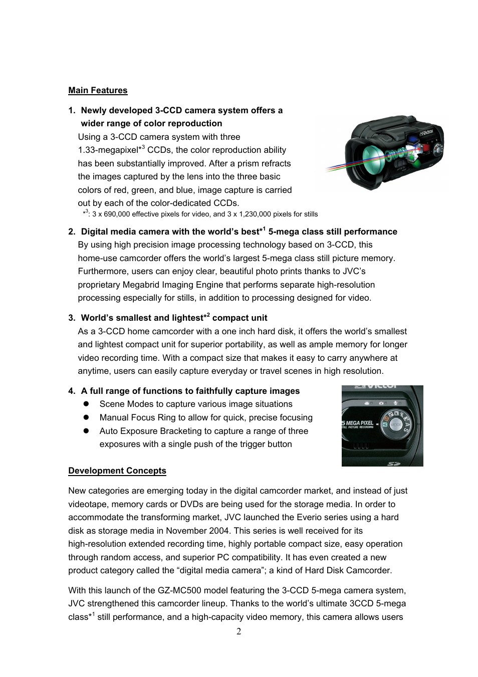 JVC GZ-MC500 User Manual | Page 2 / 7