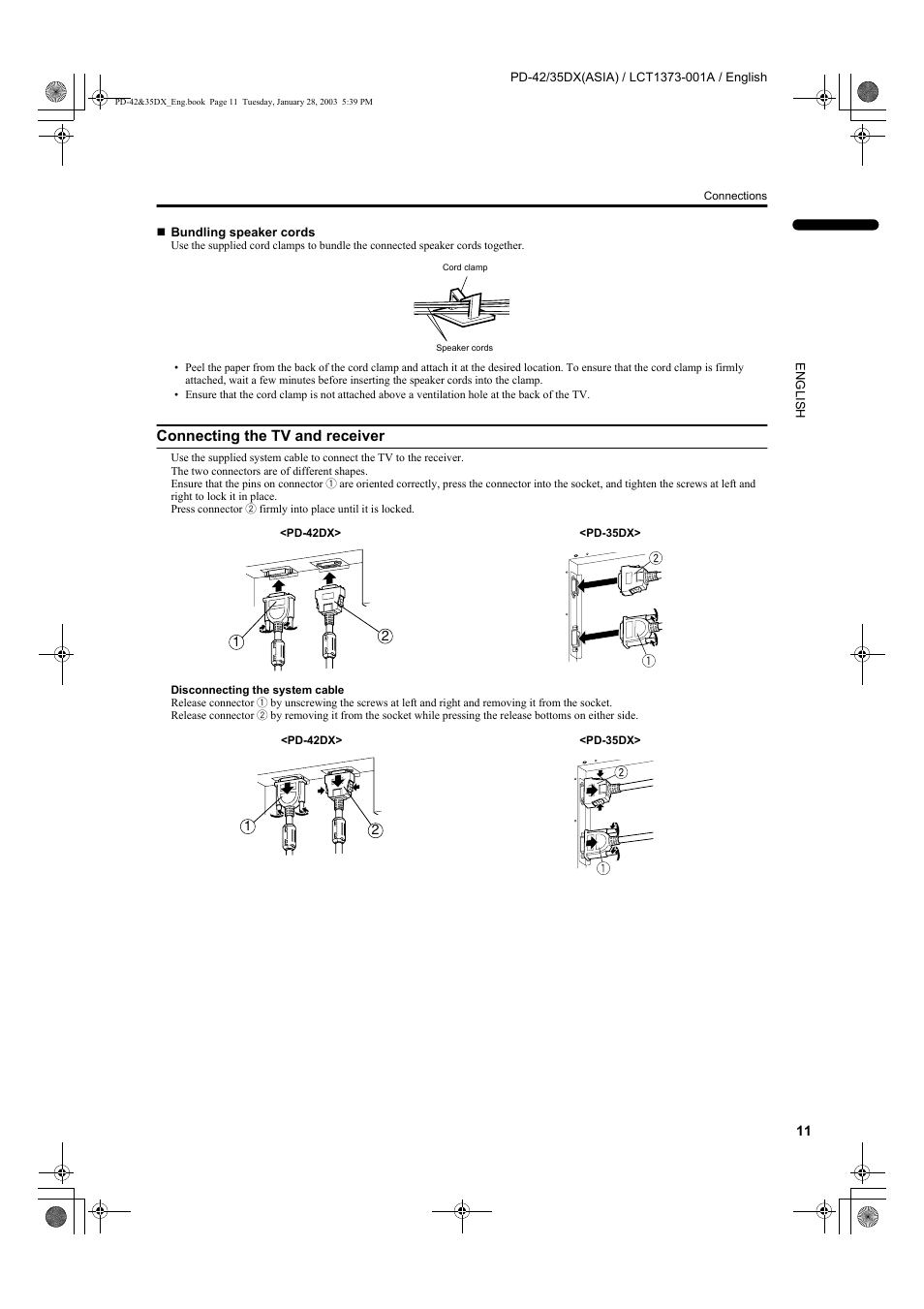 JVC PD-35DX  EN User Manual | Page 13 / 48