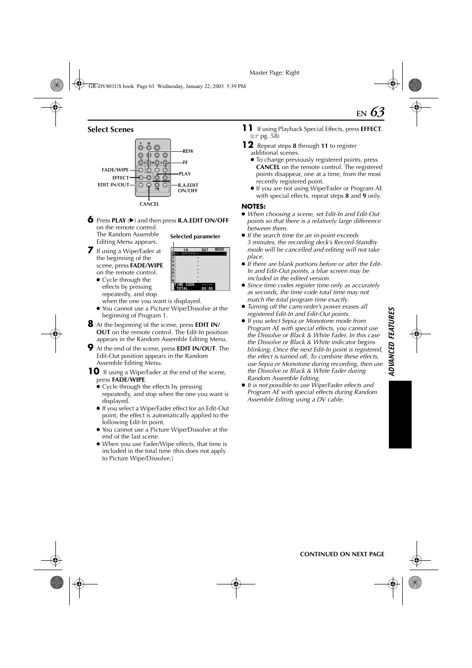 Pg. 63) | JVC GR-DV801 User Manual | Page 63 / 88