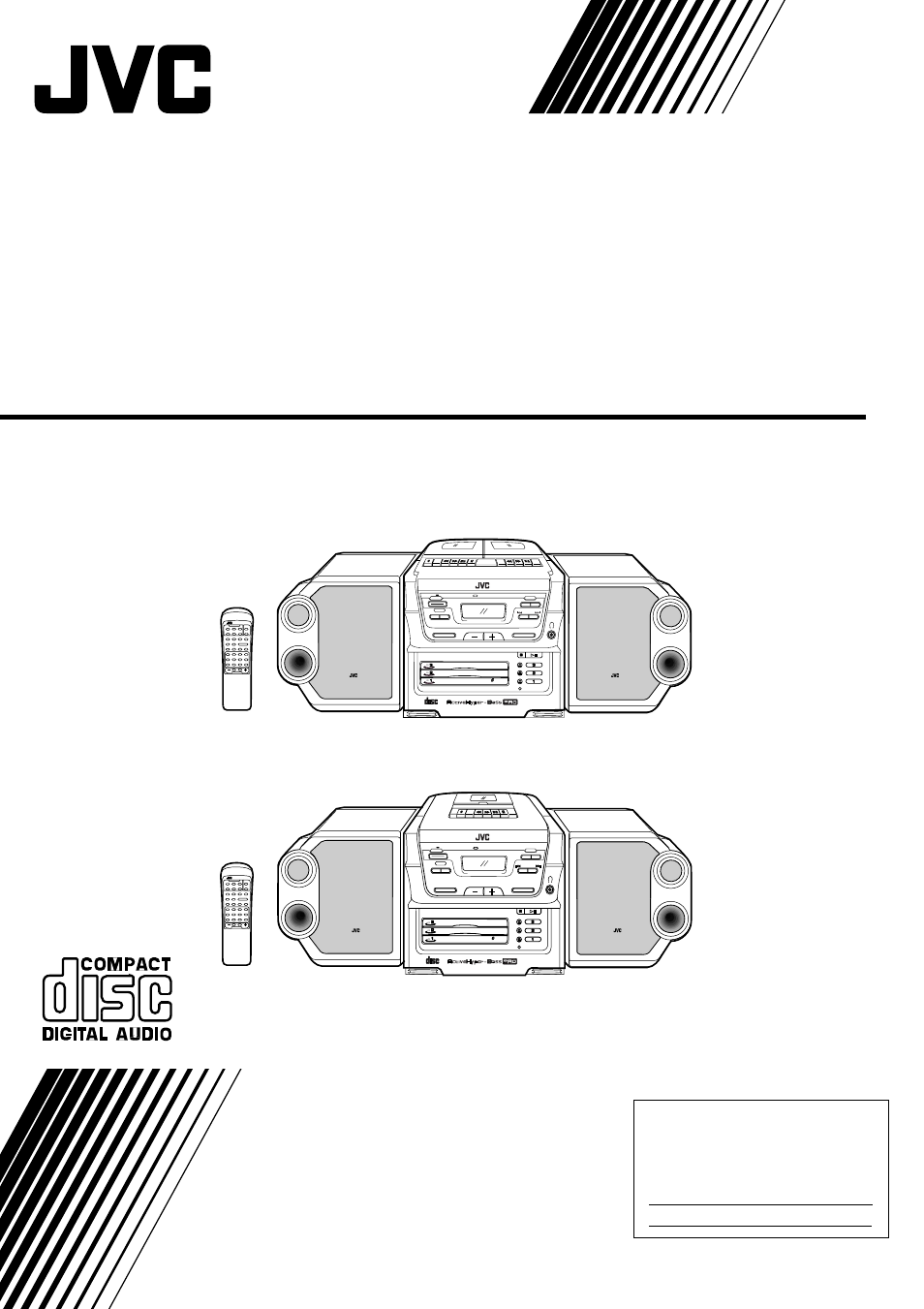 JVC PC-XC8 User Manual | 40 pages